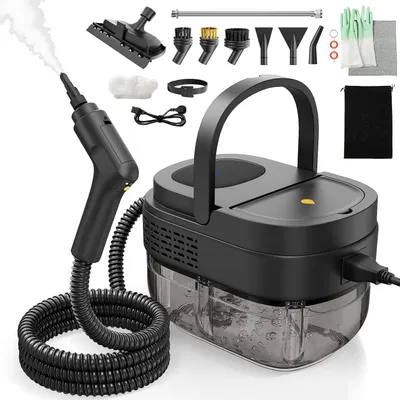 Dampfreiniger 1050W Mit 11 Aufsätzen - Für Böden, Sofas & Auto