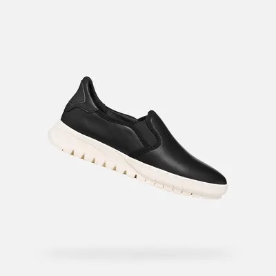 Produktbild von Geox Schwarze Flextride Plus Sneaker für Damen 37