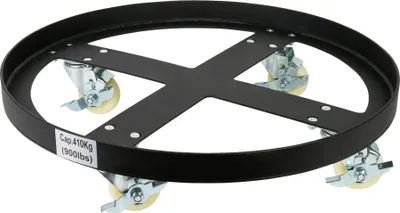 Produktbild von STIER Fassroller, Tragkraft 410kg, Fassdurchmesser 610mm, Rollwagen, Transportroller für Metallfass