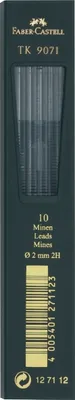 Produktbild von TK-Minen 9071 2,0mm 2H VE=5x10 Stück schwarz