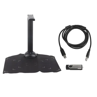 Zdjęcie produktu dla skaner dokumentów i książek 10 MP z funkcją OCR - składana kamera USB do dokumentów A3/A4, projekcja w czasie rzeczywistym, wielojęzyczna