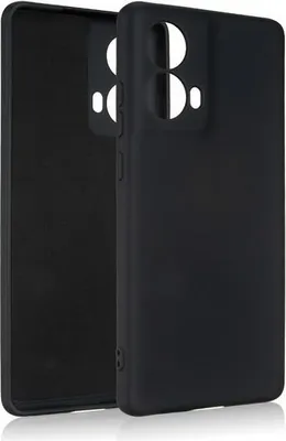 Produktbild von Beline Silikon Moto G85 5G Hülle Schwarz