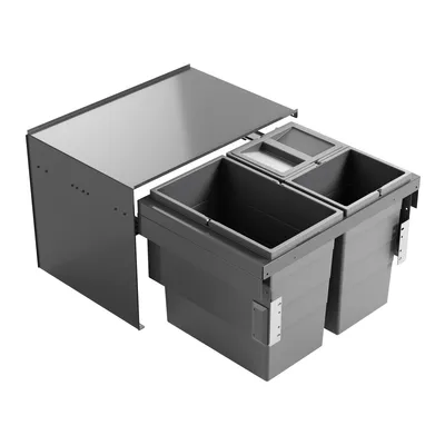 Image de Hailo Collecteur de déchets 3608901 Cargo Aqua 28 + 2x 13 litres
