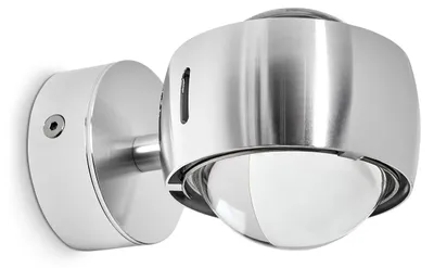 Produktbild von Osacca »Osacca« Wandlampe halbrund, Silber