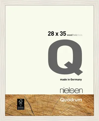 Produktbild von nielsen Holz Bilderrahmen Quadrum, 28x35 cm, Weiß