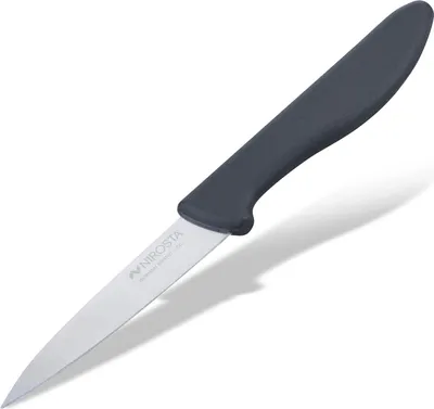 Produktbild von Nirosta Küchenmesser  Hochwertiges Universalmesser mit ergonomischem Griff und scharfer Edelstahlklinge, 18,5cm