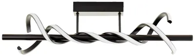 Produktbild von schwarze LED Deckenlampe - Deckenleuchte mit Memoryfunktion