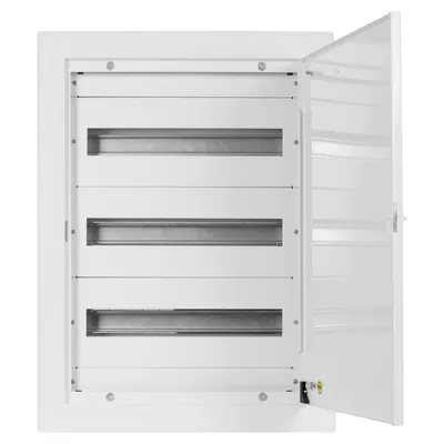 Produktbild von Doktorvolt Verteilerkasten Unterputz Sicherungskasten aus Metall 54 Module 3-reihig IP30