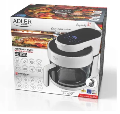 Image de Camry Fat-free deep fat fryer Adler AD 6316