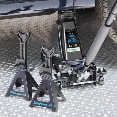 Produktbild von Hydraulischer Rangierwagenheber - 2,5t + Unterstellböcke 3t