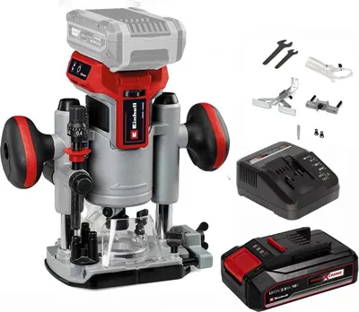 Produktbild von Einhell Professional 18V Oberfräsen-K TP-RO 18 BL mit Akku 2.5 Ah, Ladegerät