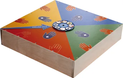 Produktbild von Trommelspiel Holz Musikspiel Rhythmus Trommeln Bewegungsspiel Bausatz