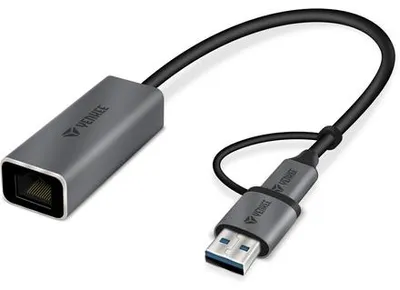 Zdjęcie produktu dla Yenkee YTC 013 USB C na RJ-45 Ethernet