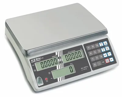 Präzisionswaage, 5 g Eichwert, 100 g - 15 kg, 5 g Ablesbarkeit