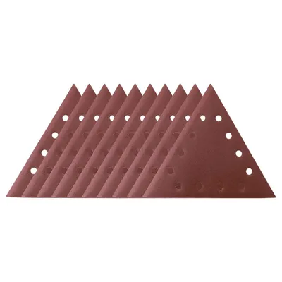 Produktbild von Scheppach Schleifpapier Dreieckig K 120 | Satz = 10 Stück | 280 x 280 x 280 mm