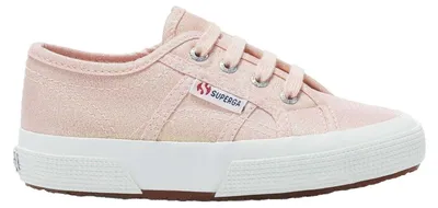 Imagen del producto de Superga - Zapatos "2750 Lamej" para niños, color metálico, diseño plano, modelo GT24352 (talla 33,5 EU), color rosa pálido con brillo