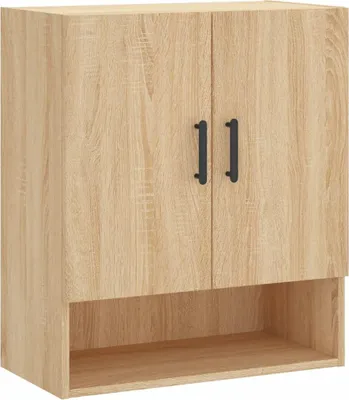 Produktbild von vidaXL Wandschrank Sonoma-Eiche 60x31x70 cm Holzwerkstoff