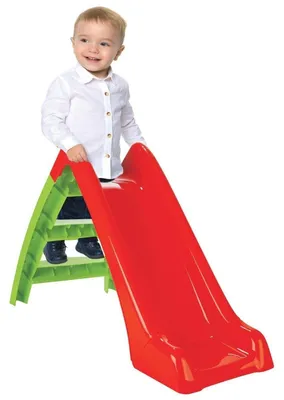 Image de Toboggan joyeux rouge/vert