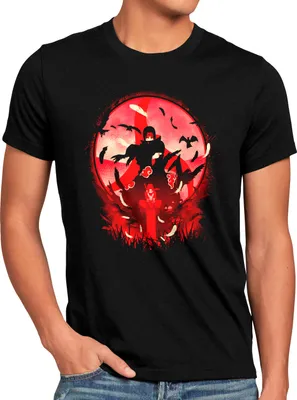 Produktbild von style3 Mangekeyo Eye Herren T-Shirt ninja anime manga cosplay