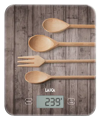 Produktbild von Laica KS5010, Elektronische Küchenwaage, 10 kg, 1 g, Mehrfarbig, Arbeitsplatte, Rechteck