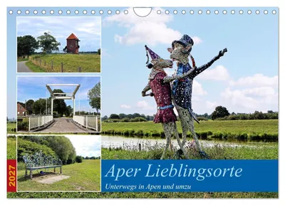 Produktbild von Aper Lieblingsorte (Wandkalender 2027 DIN A4 quer), CALVENDO Monatskalender