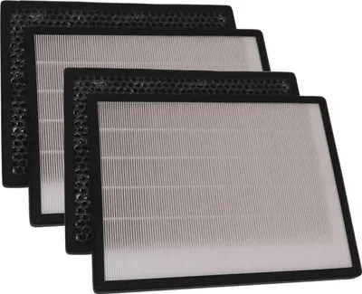 Produktbild von vhbw 4-teiliges Filter-Set kompatibel mit Marreal AP3001 Luftreiniger - HEPA-Filter, Aktivkohlefilter