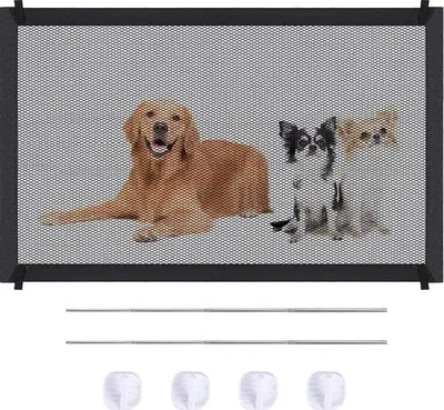 Produktbild von Famanu Sicherheitsnetz für Hunde - Faltbar und einfach zu installieren - 110 cm x 72 cm