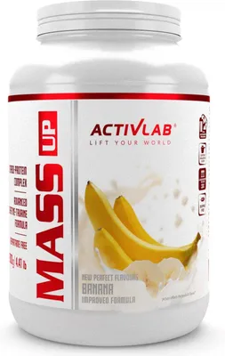 Produktbild von Activlab Mass Up 2000g Kohlenhydrate Kreatin Taurin - Banane