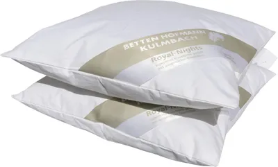 Produktbild von 2 Stück Betten Hofmann Baby Kind Schmusekissen 35x35 cm 50g Kuschel Daunenkissen