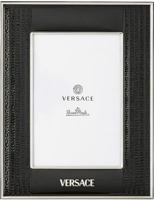 Immagine prodotto di Rosenthal Versace Bilderrahmen Frames VHF10 - Black-Black, Bilaminiert Sterling Silver, 10 x 15 cm, 69197-321637-05731