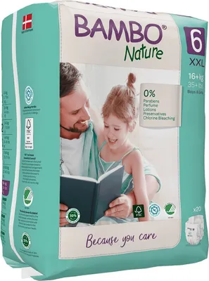 Produktbild von Bambo Nature Babywindel Gr.6 16+ kg 20 St