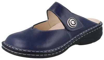 Produktbild von FINN COMFORT Canaro Damen Clog dunkelblau Glattleder - Größe: 38