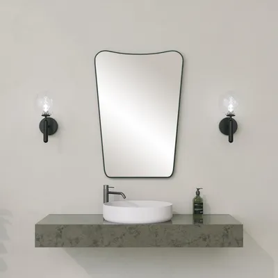 Produktbild von Skye Decor, Bella Cabinet - Black, Badezimmerschrank, Schwarz, 100 % MDF, 50 x 70 cm