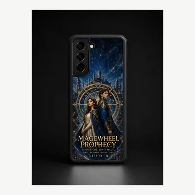 Produktbild von Samsung S21 Plus Hülle Handyhülle Schutzhülle Case mit Magier Prophezeiung Motiv – LUNØIR ©