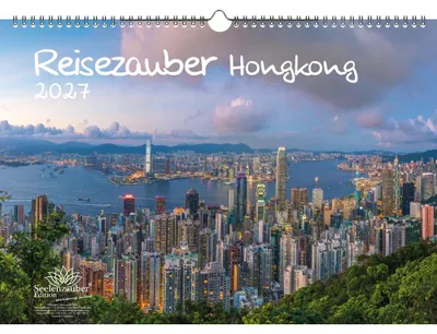 Produktbild von Reisezauber Hongkong DIN A3 Kalender für 2027 Urlaub Reise Stadt und Land - Seelenzauber