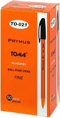 Obrázek produktu pro Długopis Prymus Czarny z trwałym wkładem 0.7 mm