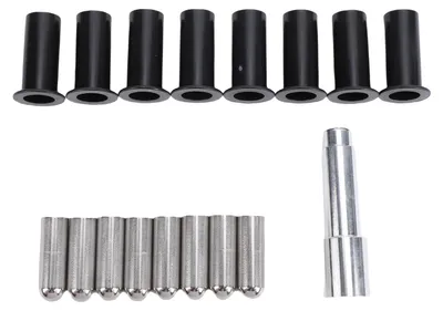 Imagen del producto de Juego de 17 piezas para la extracción de los guías de los pasadores de las puertas, las cubiertas de las bisagras, y como repuesto para modelos Wrangler JK, JKU, JL, JLU de 2 o 4 puertas, fabricados entre 2007 y 2024