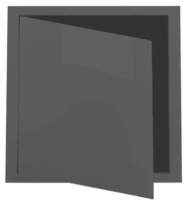 Produktbild von Dospel Inspektionsklappe 300x300 mm Graphit ABS
