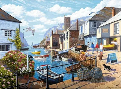 Obrázok produktu pre Ravensburger - Puzzle 500 Pokojný prístav
