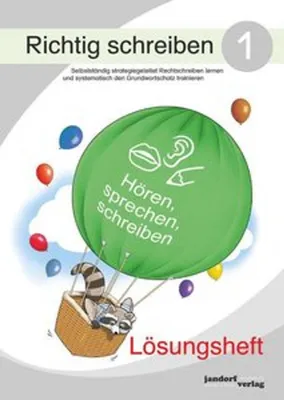 Image de Richtig schreiben 1 (Lösungsheft)