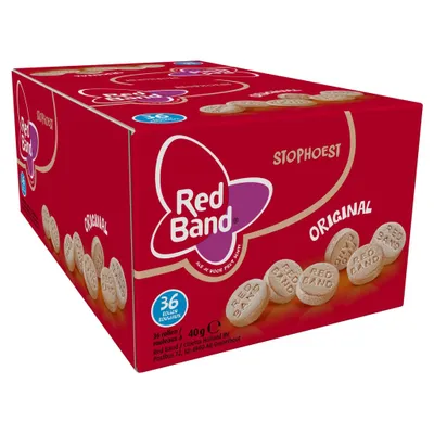 Produktbild von Red Band | Stophoest | 36 Rollen x 40 g