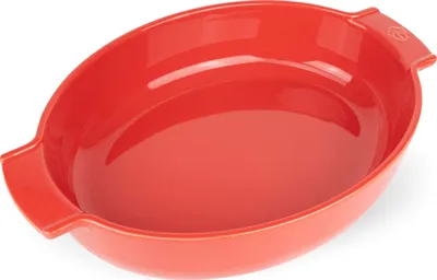 Produktbild von Peugeot ovale Auflaufform Appolia Ofenform Keramik Rot 40 cm 60558