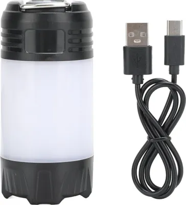 Obrázek produktu pro Camping lucerna typ C nabíjení IPX4 vodotěsný 2000mAh baterie široce  LED pro venkovní turistiku