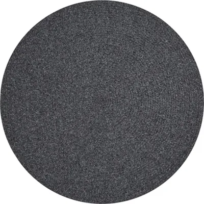 Obrázek produktu pro 150x150 (průměr) kruh Kusový koberec Braided 105550 Dark Grey kruh – na ven i na doma