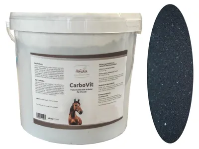 Produktbild von CarboVit 11 L / ca. 5kg Spezial Futterkohle mit Kräutern und EM für Pferde