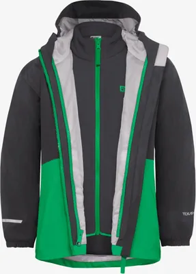 Produktbild von Jack Wolfskin Iceland 3In1 Jacket K Mystic Green Mystic Green 140