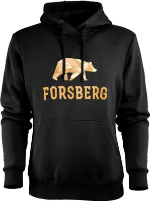 Produktbild von FORSBERG Hoodie mit Brustlogo, Farbe:schwarz, Größe:M