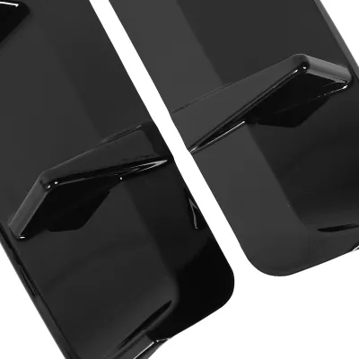Image de 1 paire de diffuseurs arrière, noir brillant, look élégant, spoilers pour X1 IX1 U11 Sport 2023 et modèles ultérieurs