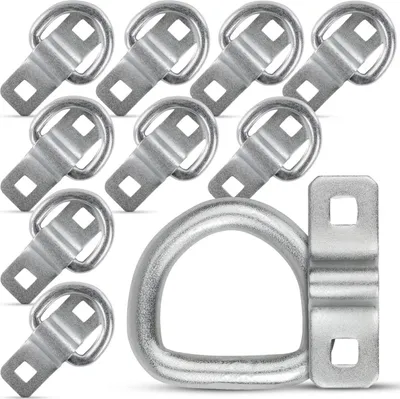 Produktbild von Safetytex Zurröse für Spanngurt Zurrring Zurrbügel 800kg 10 Stück