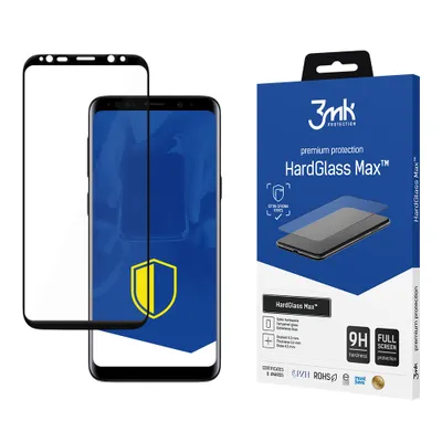 Immagine prodotto di 3mk HardGlass Max per Samsung Galaxy S9 Plus - Vetro Temperato di Massima Protezione KP20983